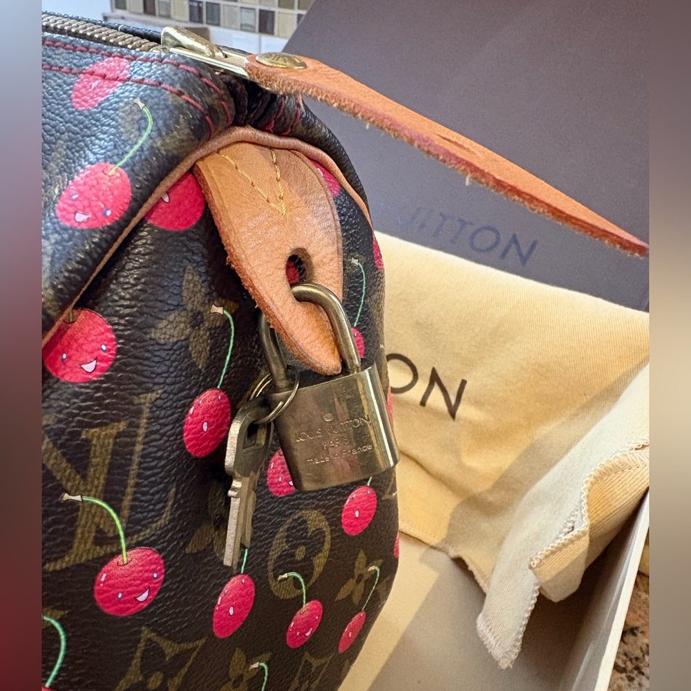 Louis Vuitton Monogram Cerises Speedy 25 - Picture 9 of 15